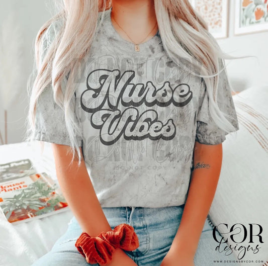 Nurse Vibes-Lovie T Designs