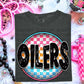 Oilers Neon Circle Mascots-Lovie T Designs