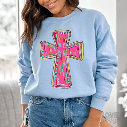 Painted Cross-Lovie T Designs