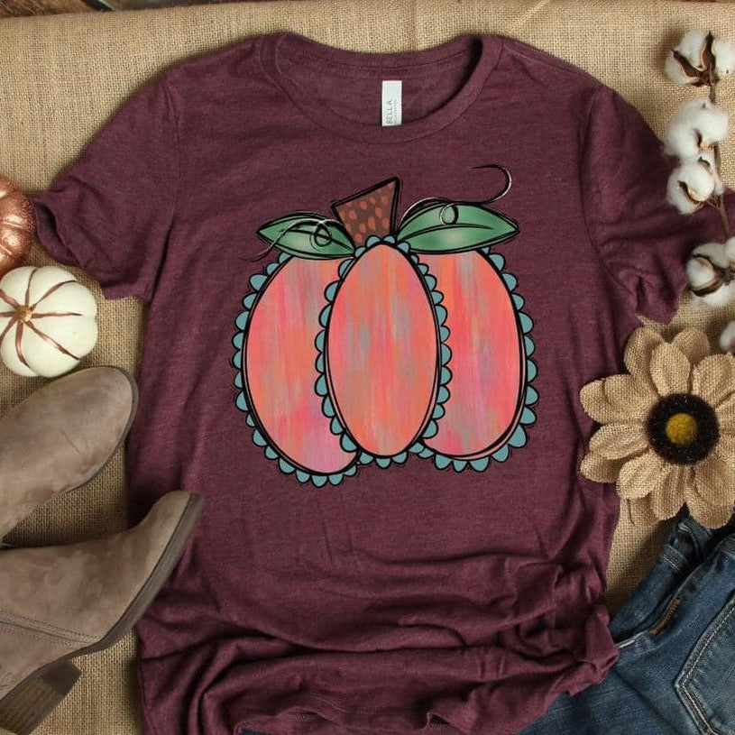 Painted Pumpkin-Lovie T Designs