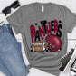 Panthers Maroon Black Checkered FB-Lovie T Designs