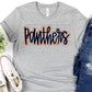 Panthers Navy Orange-Lovie T Designs