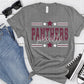 Panthers Pikeville White Maroon All Stars-Lovie T Designs