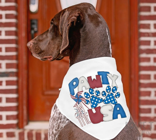 Pawty In The USA-Lovie T Designs