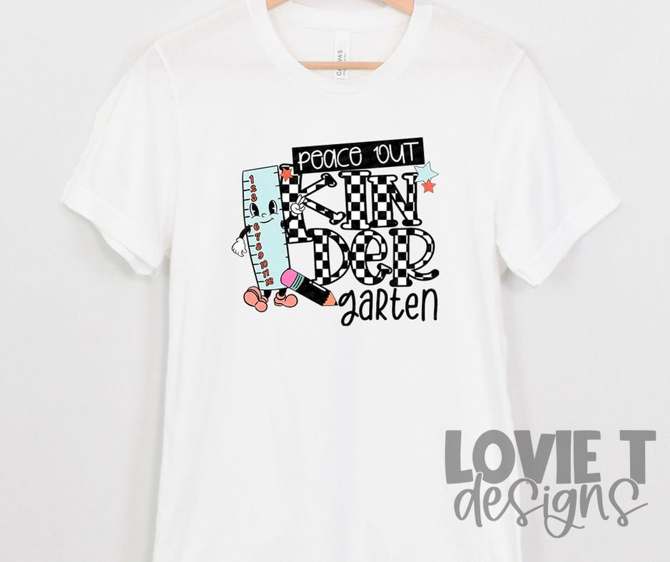 Peace Out Grade Levels-Lovie T Designs