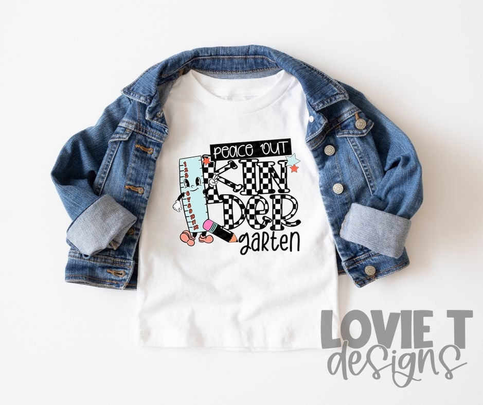 Peace Out Grade Levels-Lovie T Designs