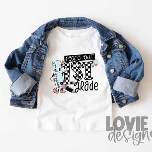 Peace Out Grade Levels-Lovie T Designs