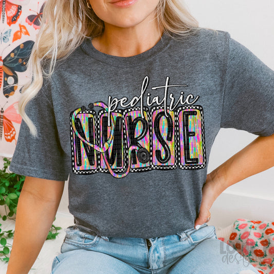 Pediatric Nurse-Lovie T Designs