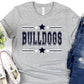 Polk City Elementary Bulldogs Navy White All Stars-Lovie T Designs