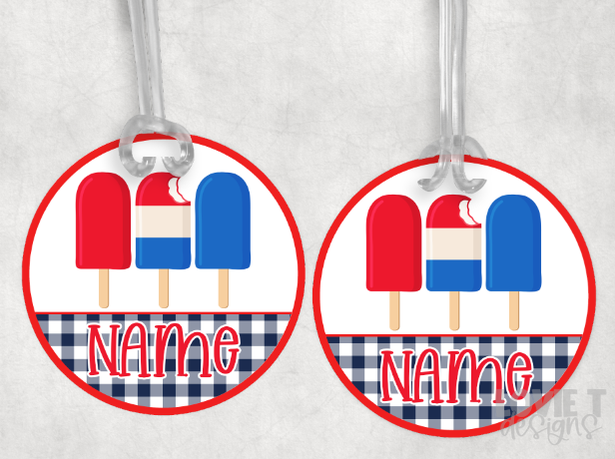 Popsicle Bag Tag-Lovie T Designs