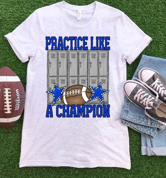 Practice Like Blue-Lovie T Designs