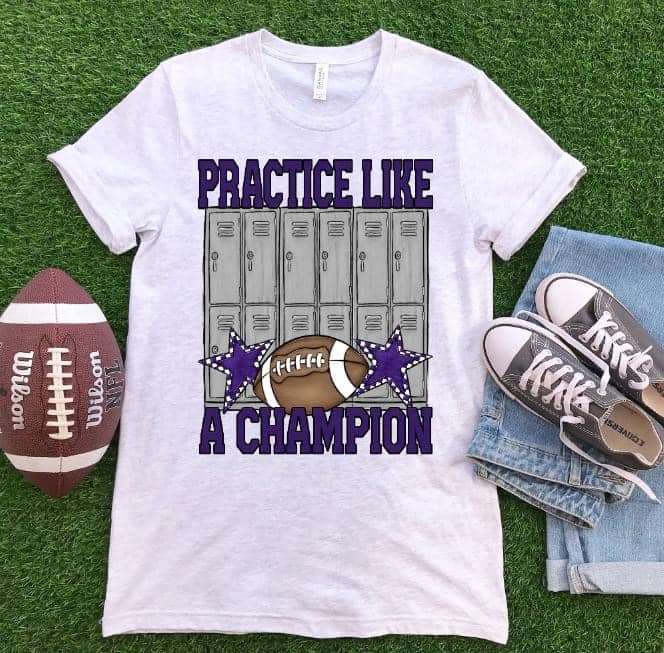 Practice Like Purple-Lovie T Designs