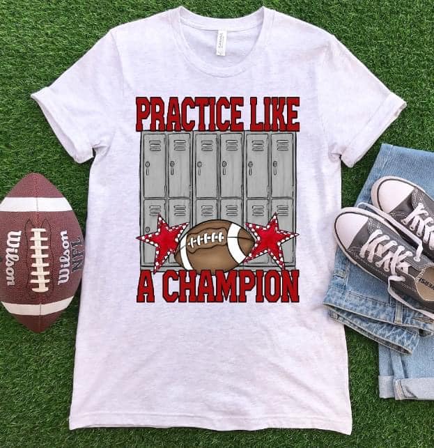 Practice Like Red-Lovie T Designs