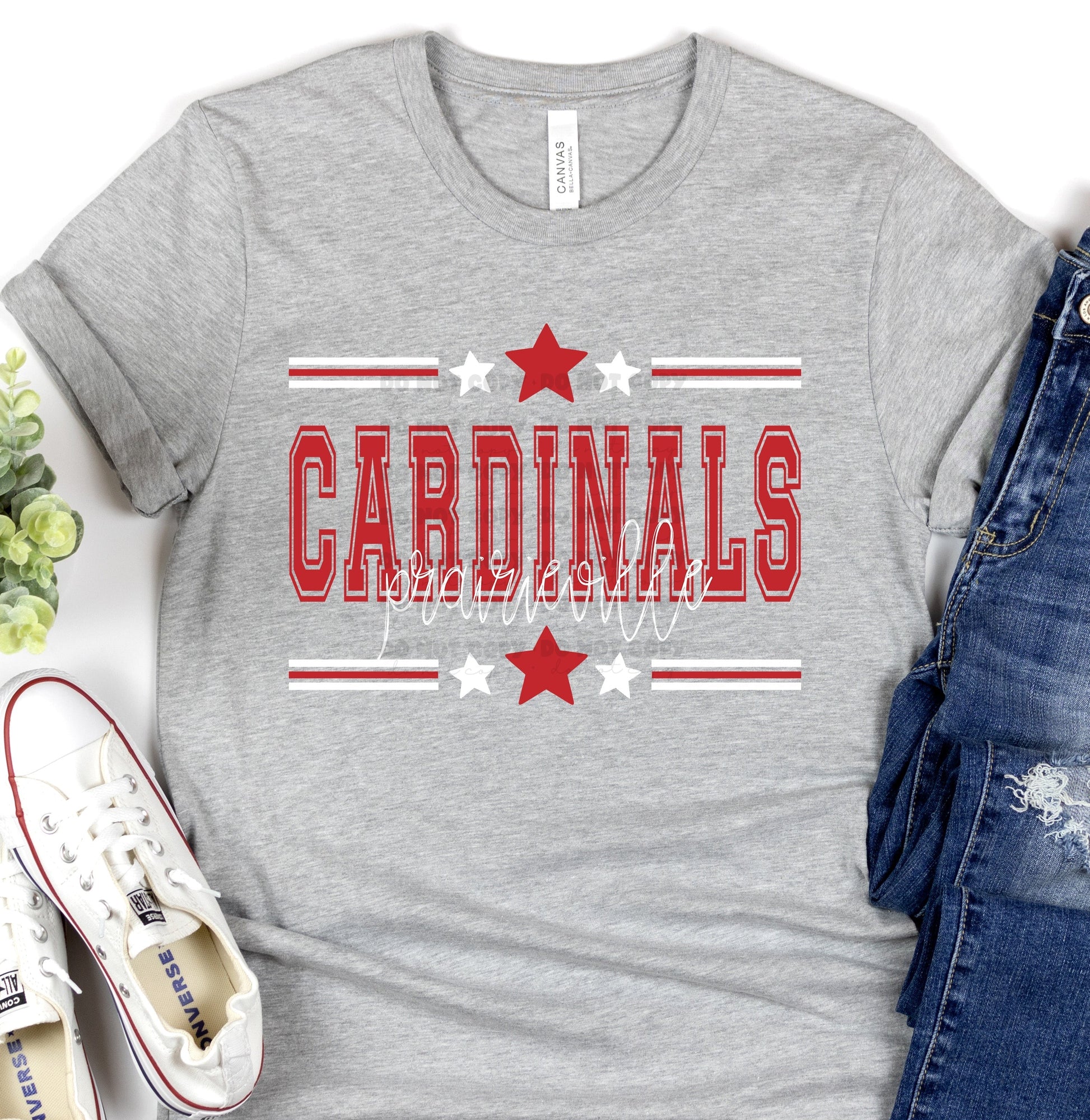 Prairieville Cardinals All Stars-Lovie T Designs