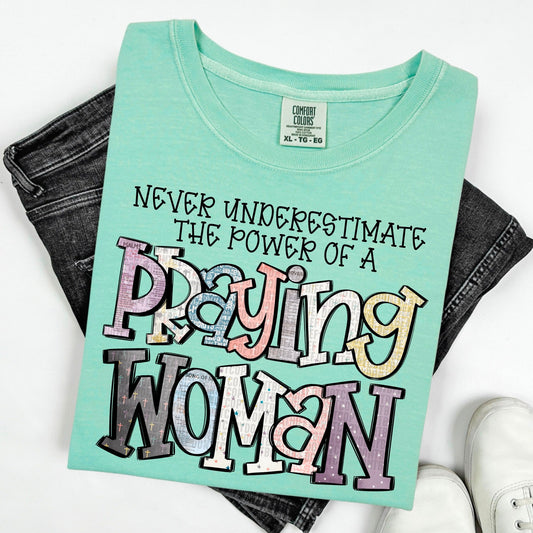 Praying Woman-Lovie T Designs