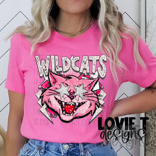Preppy Pink Wildcats