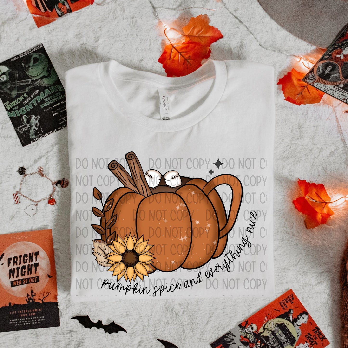 Pumpkin Spice And Everything Nice-Lovie T Designs