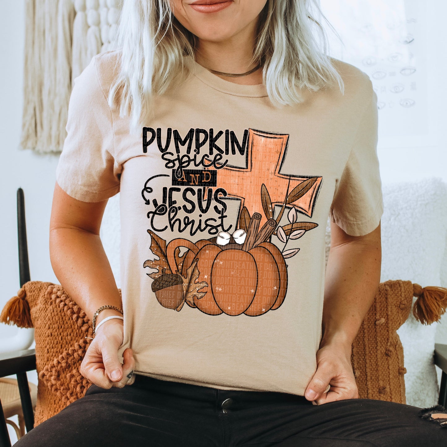 Pumpkin Spice Jesus Christ-Lovie T Designs