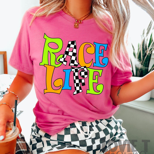 Race Life-Lovie T Designs