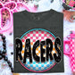 Racers Neon Circle Mascots-Lovie T Designs