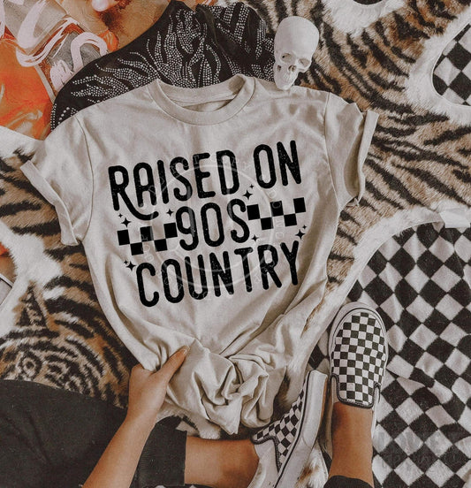 Raised On 90s Country-Lovie T Designs