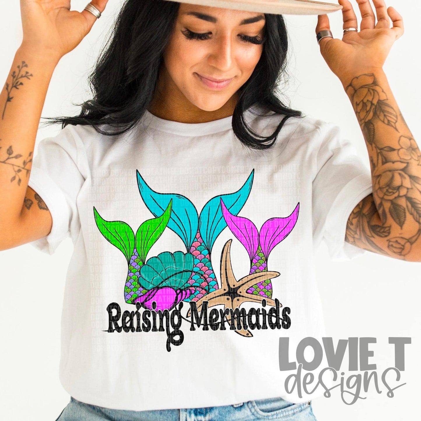 Raising Mermaids-Lovie T Designs