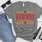 Rangers Reading Gold Red All Stars-Lovie T Designs