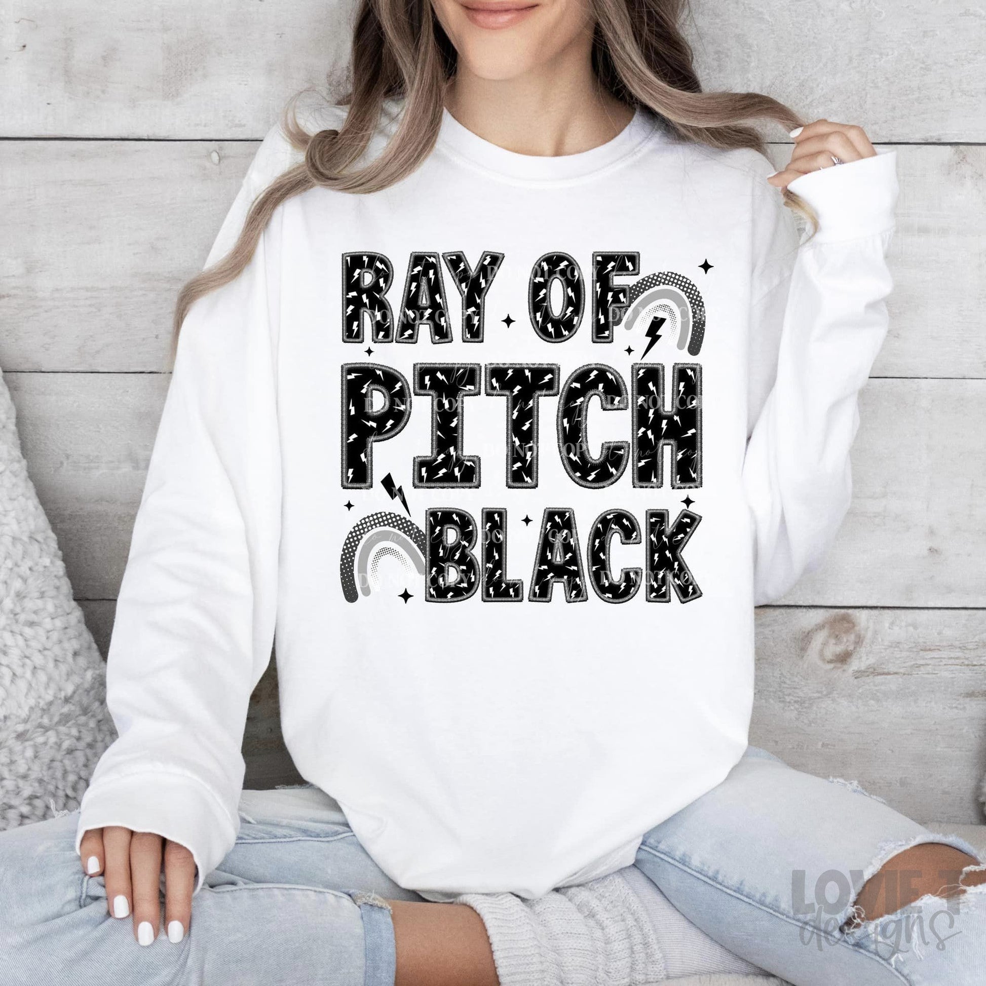 Ray of Pitch Black-Lovie T Designs