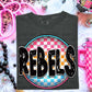 Rebels Neon Circle Mascots-Lovie T Designs