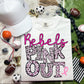 Rebels Pink Out Animal Print Mascot-Lovie T Designs