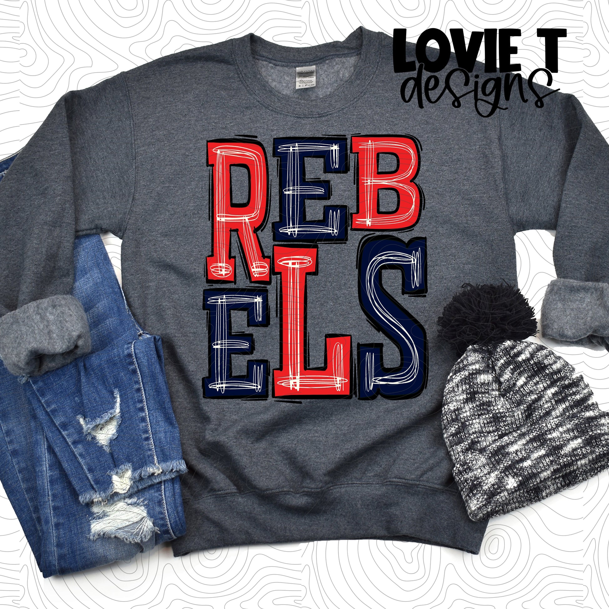 Rebels Red and Navy