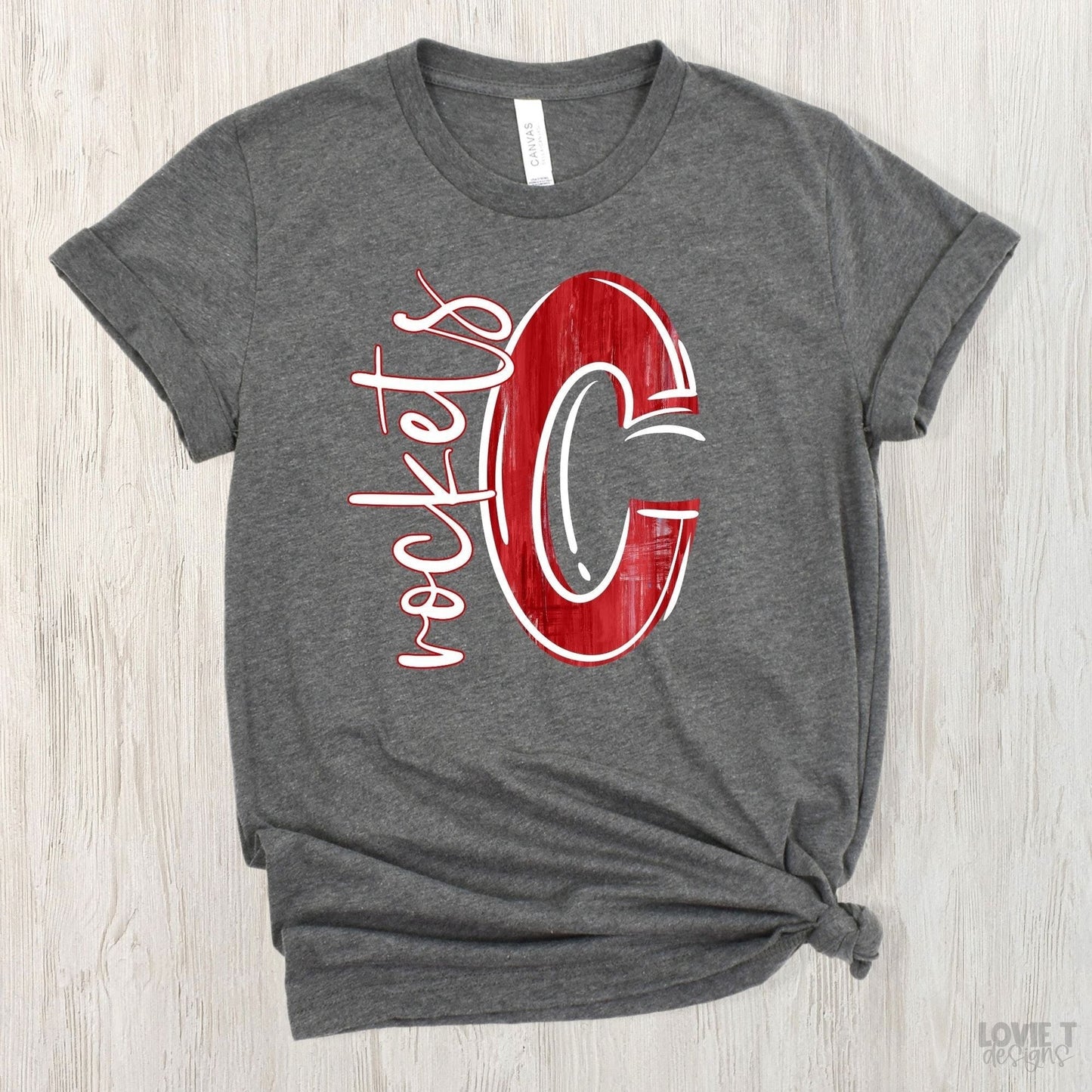 Red C Rockets-Lovie T Designs