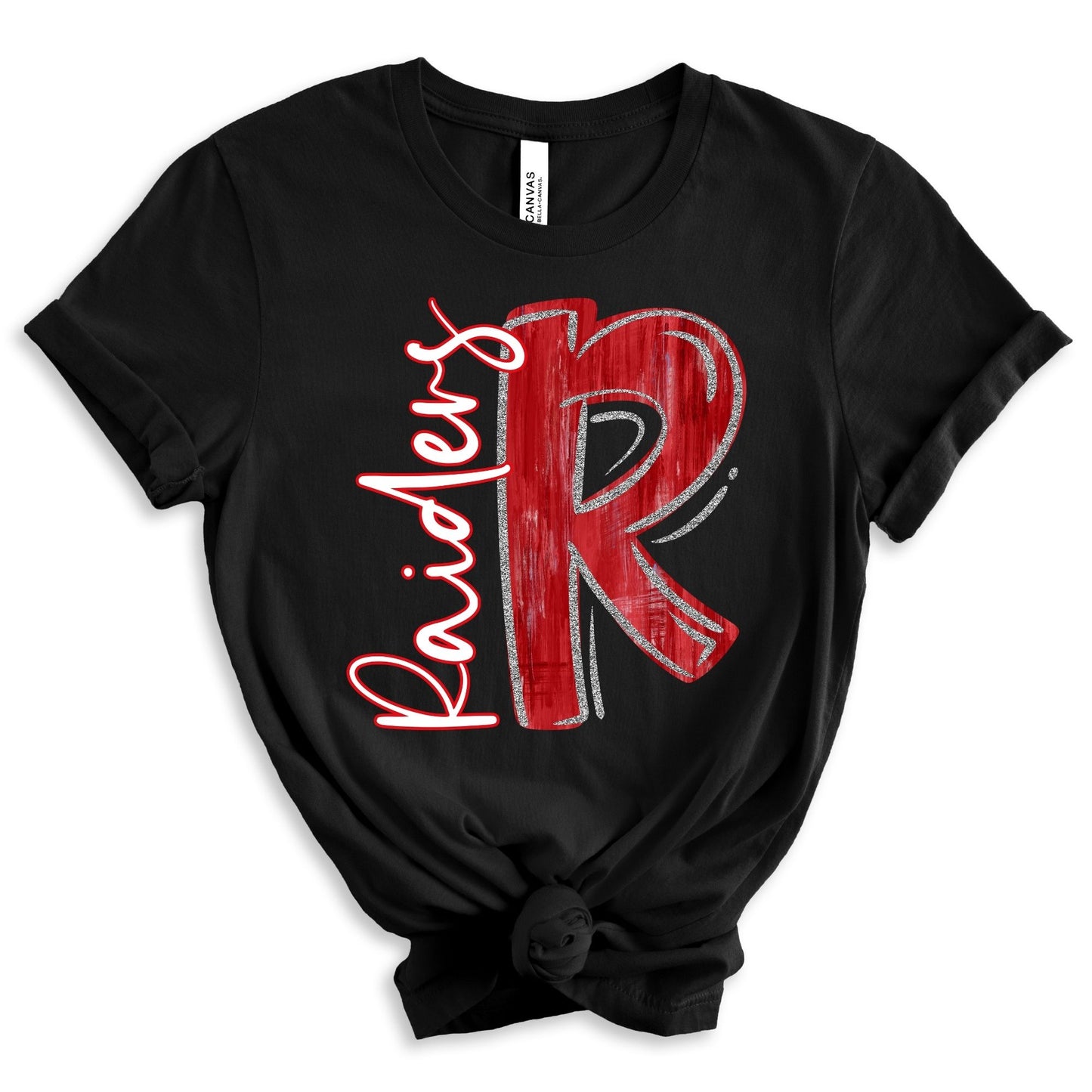 Red and Silver R Raiders-Lovie T Designs