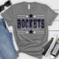 Rochester Rockets Navy White All Stars-Lovie T Designs