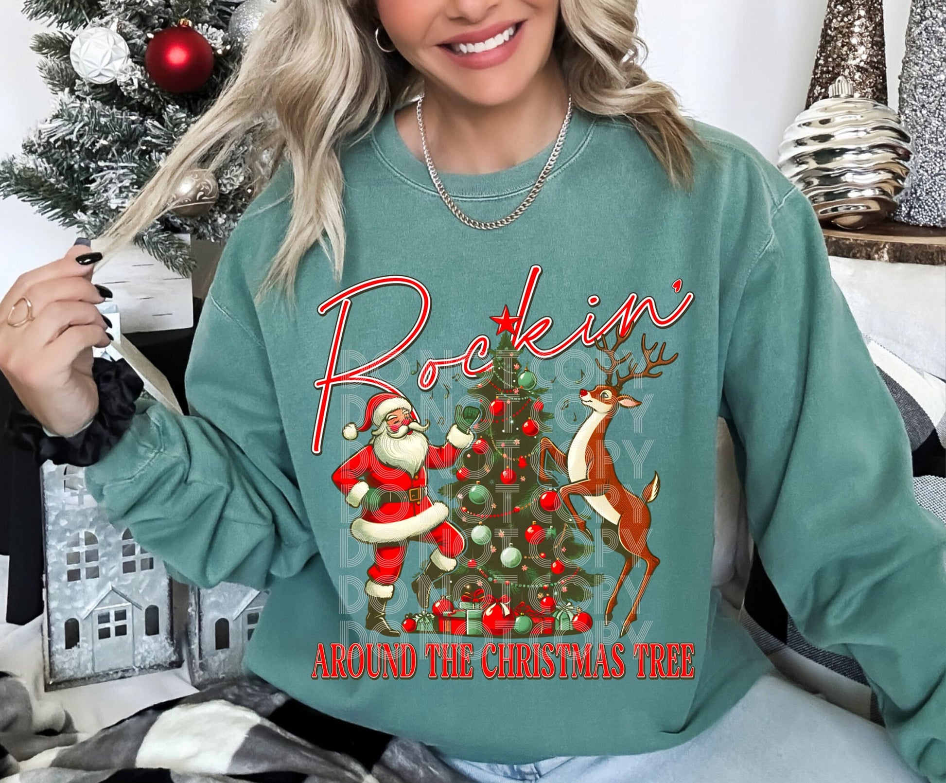 Rockin' Around The Christmas Tree-Lovie T Designs