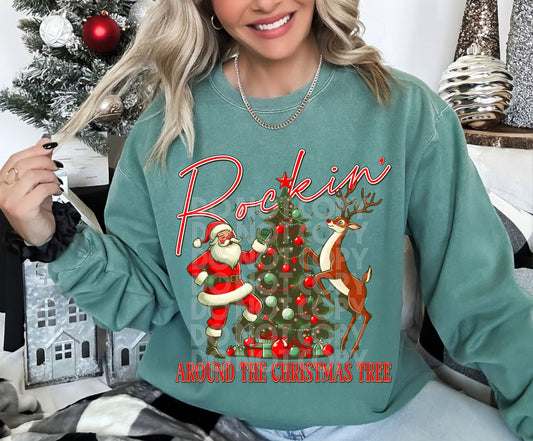 Rockin' Around The Christmas Tree-Lovie T Designs