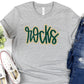 Rocks Drk Green Ath Gold-Lovie T Designs