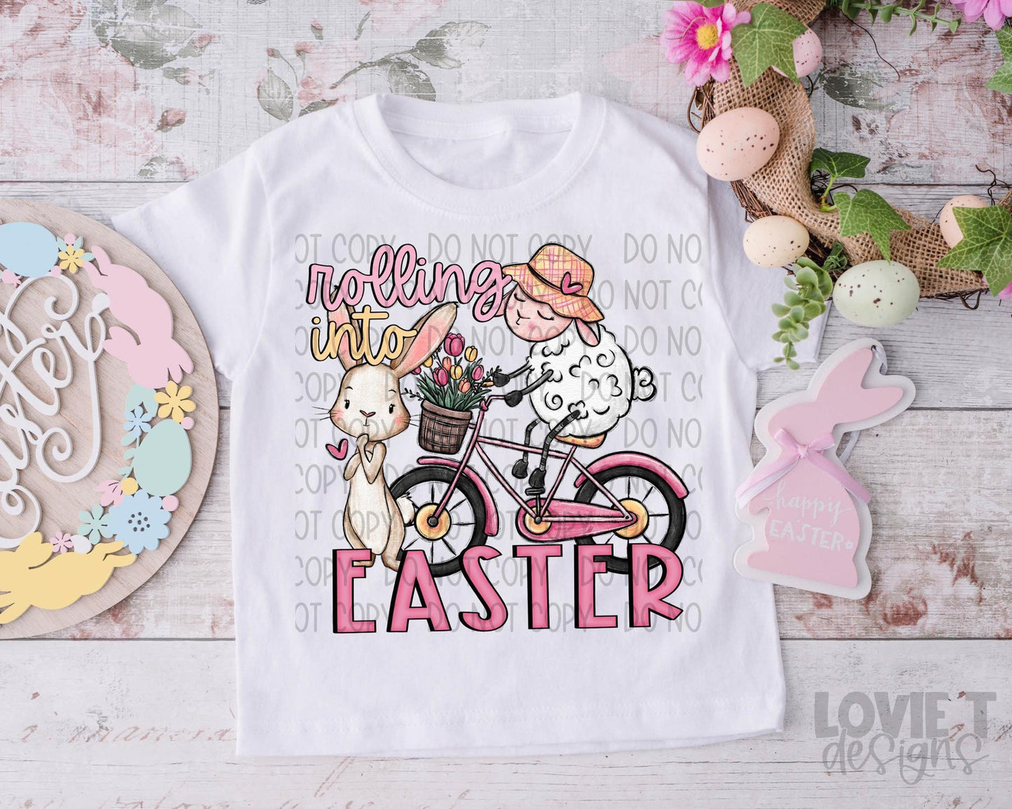 Rolling Into Easter-Lovie T Designs