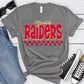 Rouse Raiders Red Vegas Gold Grunge-Lovie T Designs