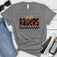 Ryle Raiders Black Orange Grunge-Lovie T Designs