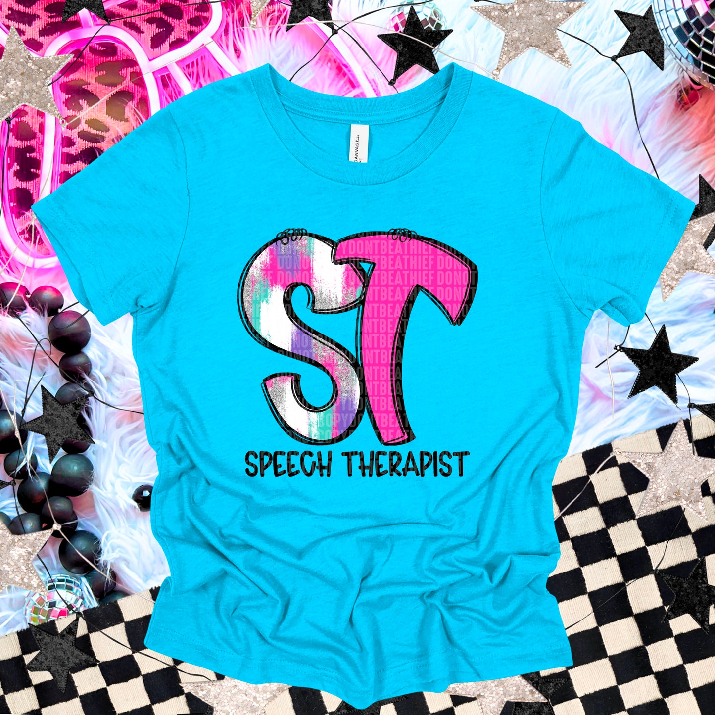 Speech Therapist Frosted Flair