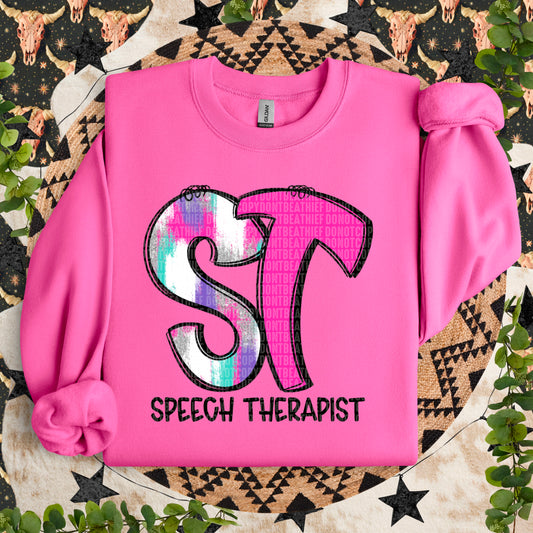 Speech Therapist Frosted Flair