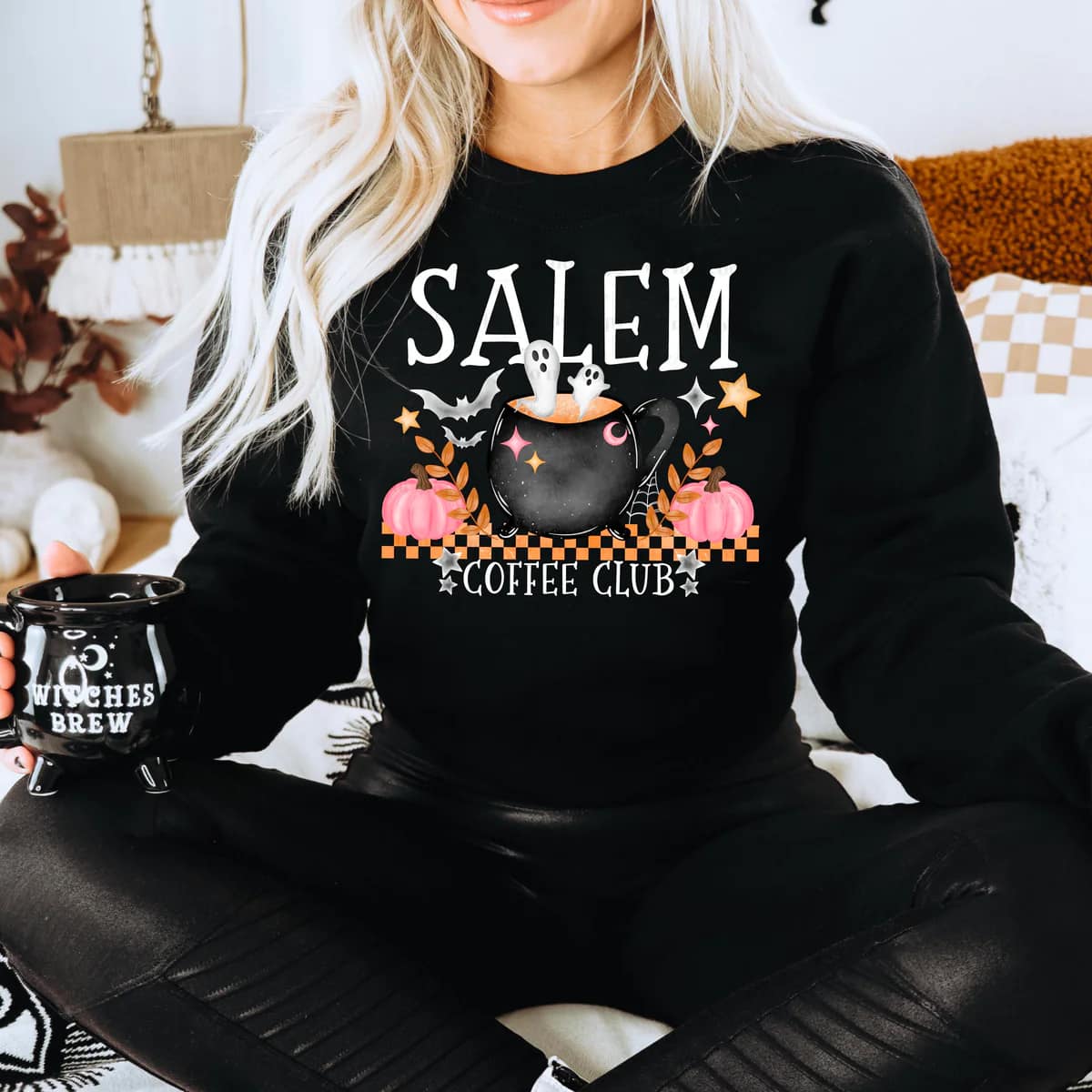 Salem Coffee Club-Lovie T Designs