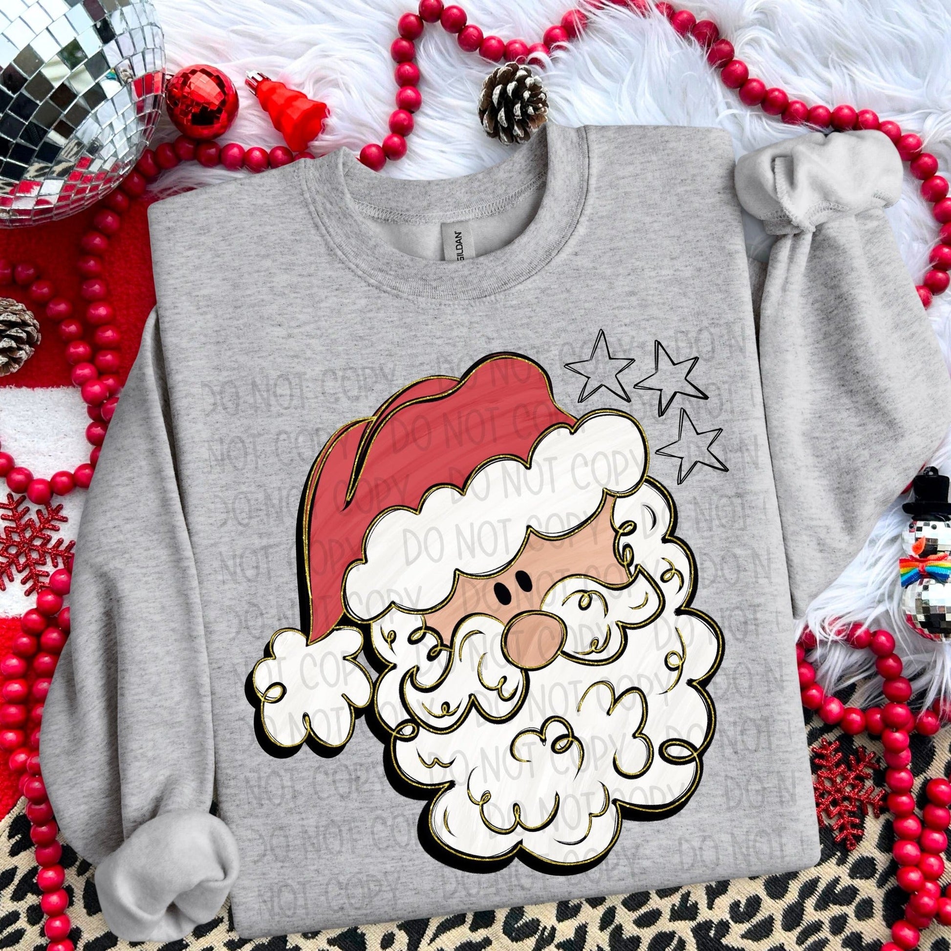 Santa-[DTF Transfer]-Lovie T Designs