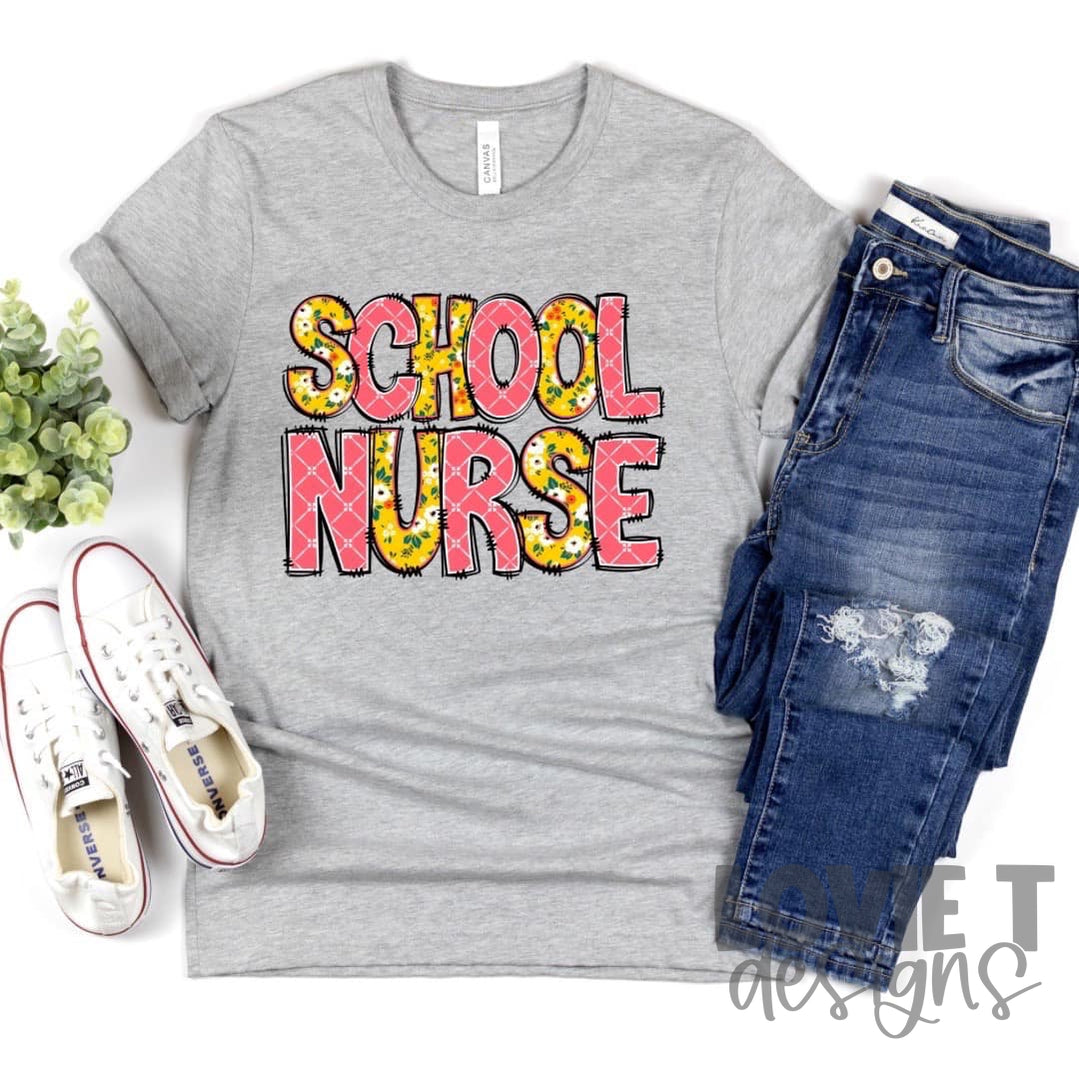 School Nurse-Lovie T Designs