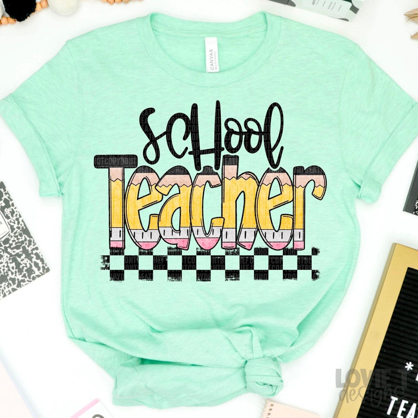 School Teacher-Lovie T Designs