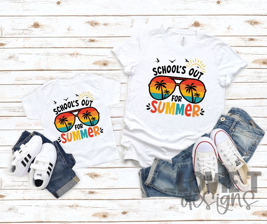 Schools Out For Summer-Lovie T Designs