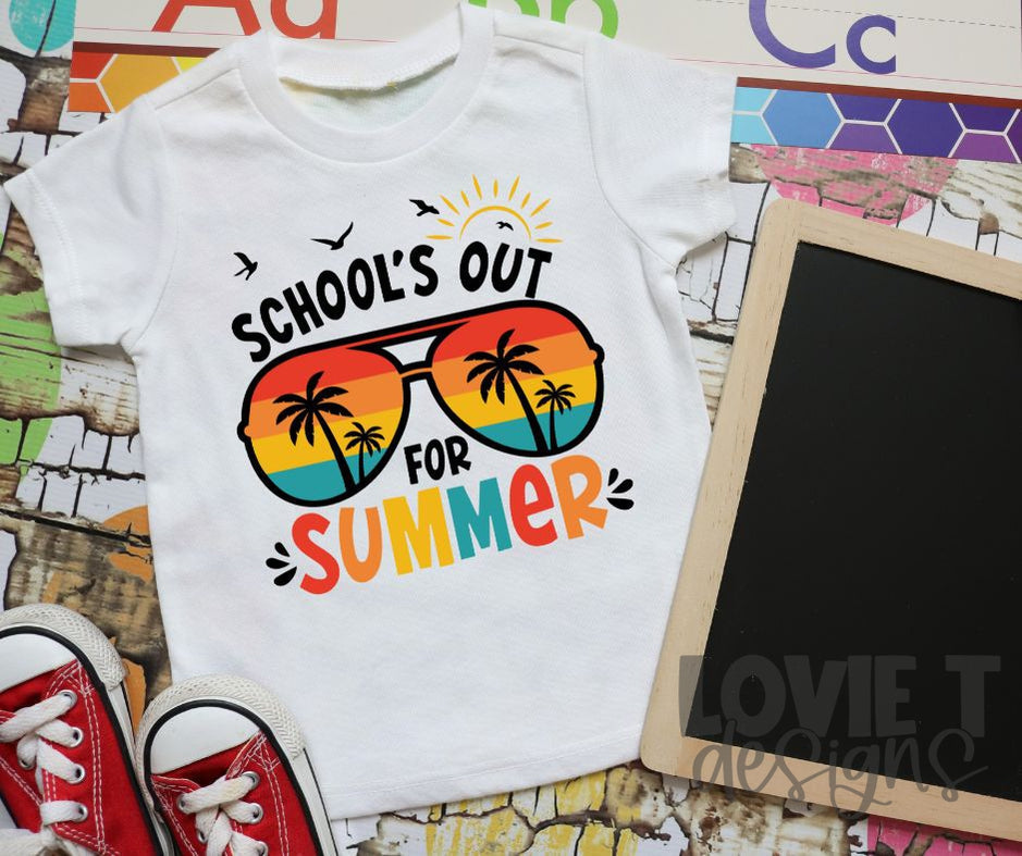 Schools Out For Summer-Lovie T Designs