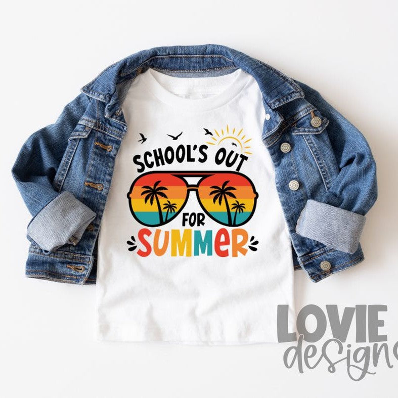 Schools Out For Summer-Lovie T Designs