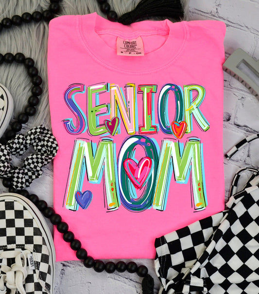 Senior Mom Cheery Bright-Lovie T Designs